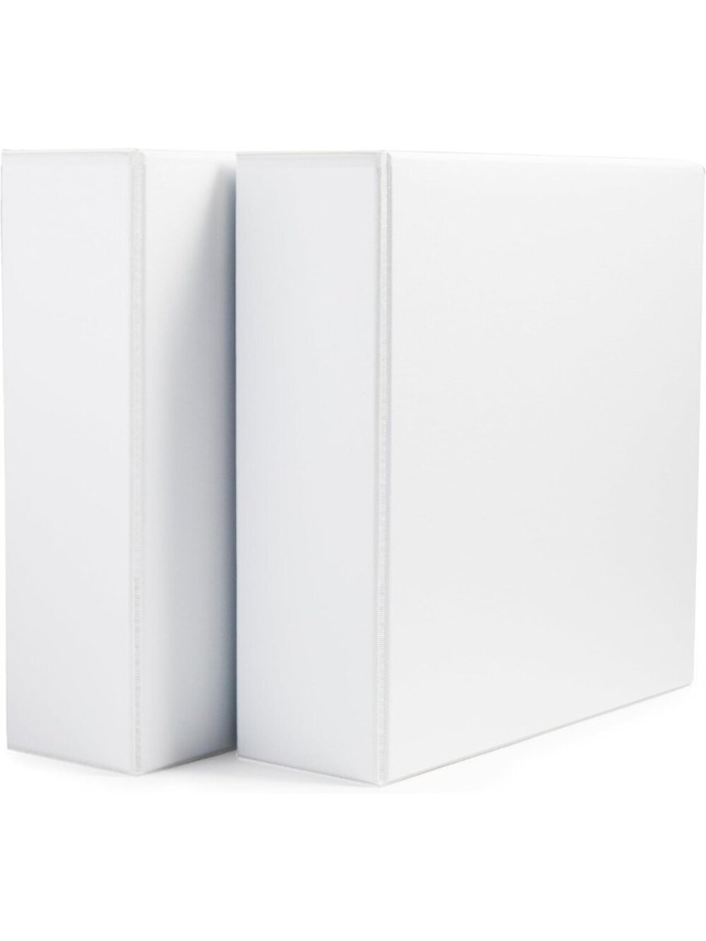 3-Inch D-Ring Binders, 2-Pack - Perfect for School, Home Office & Paper Storage
